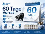 Element One Shilajit 120 Kapseln für 60 Tage Vorrat